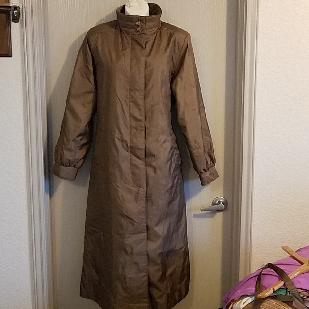 Vintage Trench coat W WARM/removable liner